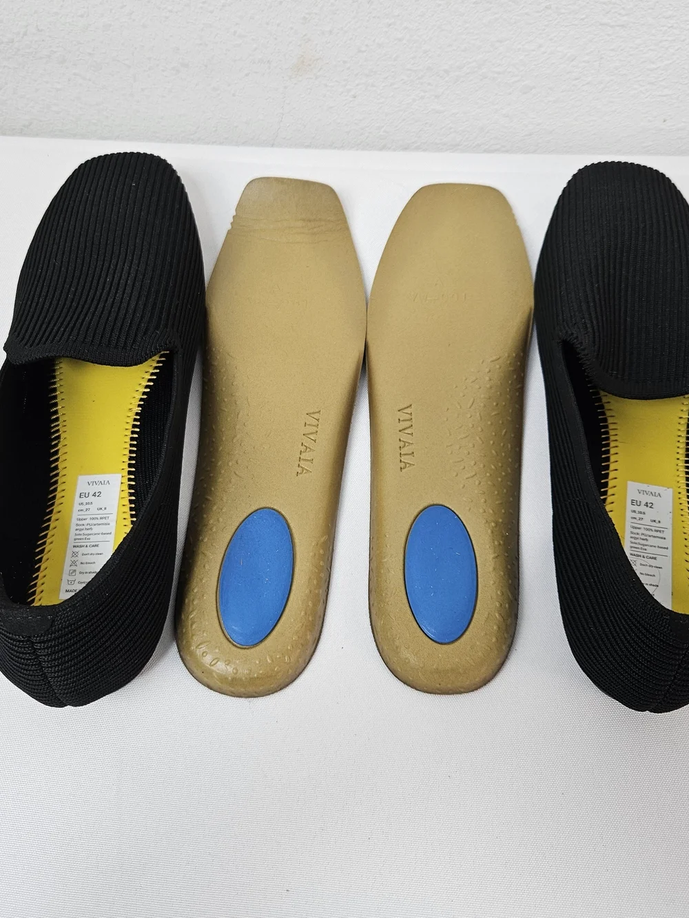 Vivaia Samantha WalkerWater-Repellent Square-Toe Loafers Size EU 42 US 10.5